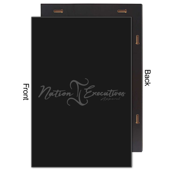 Custom Design - 20x30 Wood Print - Front & Back View