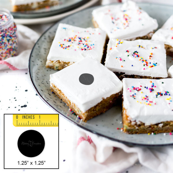 Custom Design - Printed Icing Circle - XSmall - In Context