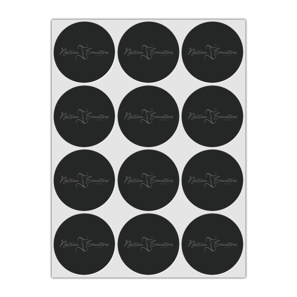 Custom Design - Icing Circle - Small - Set of 12