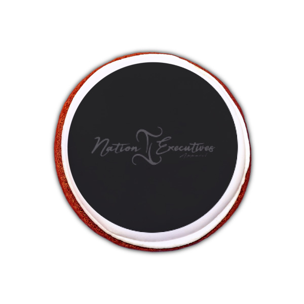 Custom Design - Printed Icing Circle - XSmall - On Cookie