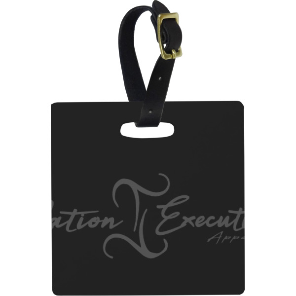 Custom Design - Personalized Square Luggage Tag