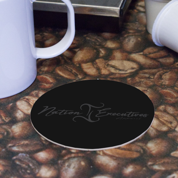 Custom Design - Round Paper Coaster - Front