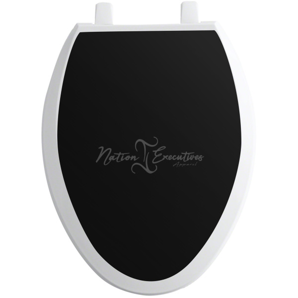 Custom Design - Toilet Seat Decal - Elongated - Front