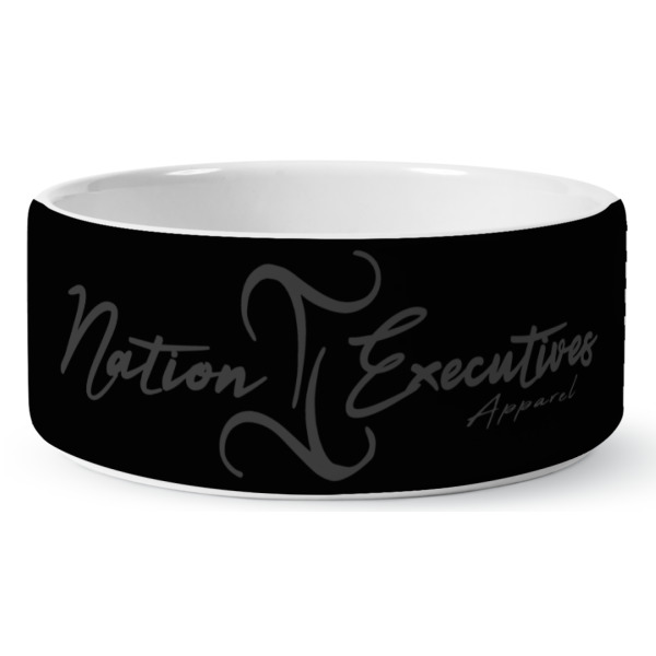 Custom Design Your Own Ceramic Dog Bowl