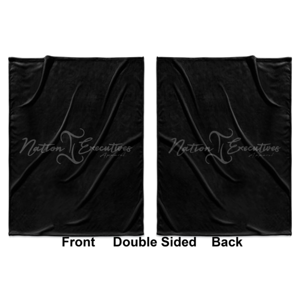 Custom Design - Baby Blanket (Double Sided - Printed Front and Back)