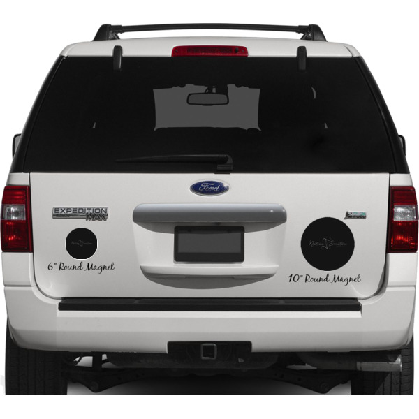 Custom Design - Personalized Car Magnets on Ford Explorer