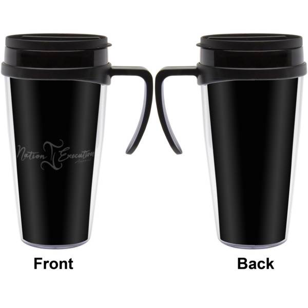 Custom Design - Travel Mug with Black Handle - Approval