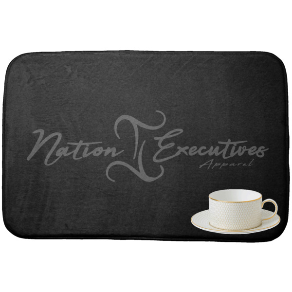 Custom Design - Dish Drying Mat - with cup