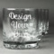 Design Your Own Whiskey Glasses - Engraved - Set of 4