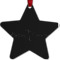 Design Your Own Metal Star Ornament - Double-Sided