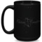 Design Your Own 15 oz Coffee Mug - Black