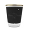 Design Your Own Glass Shot Glass - 1.5 oz - with Gold Rim - Single