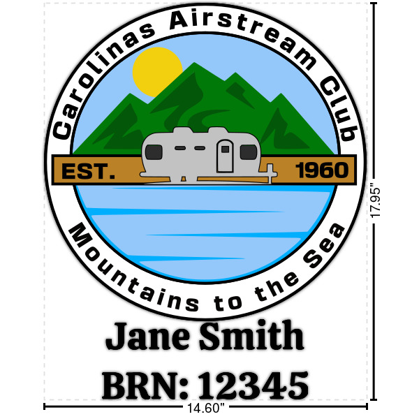 Custom Design Your Own Graphic Decal - Large