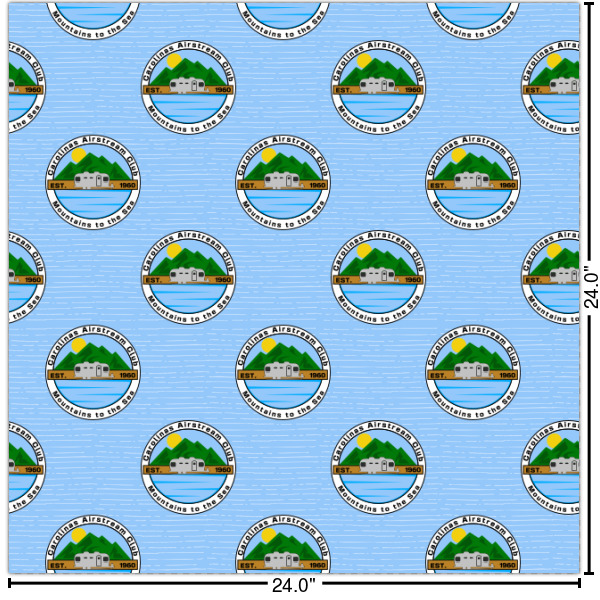 Custom Design Your Own Wallpaper & Surface Covering - Water Activated - 24" x 24" Sample