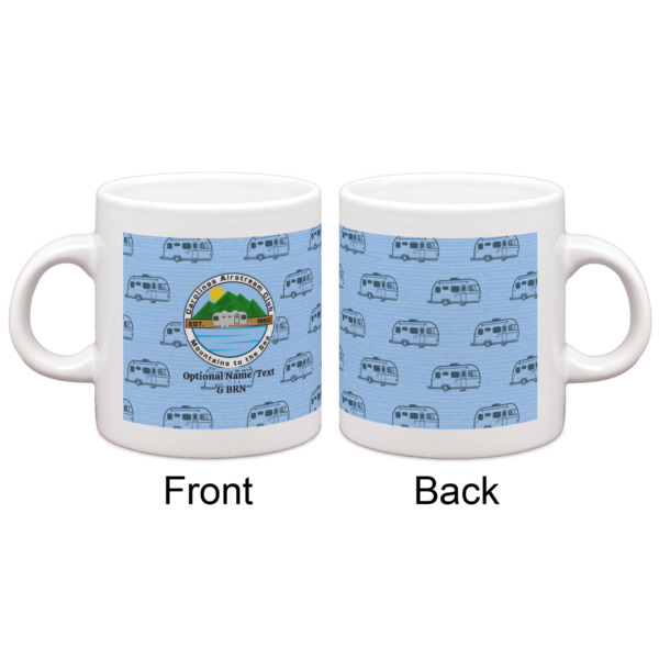 Custom Design - Single Shot Espresso Cup - Single - Front & Back