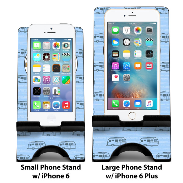 Custom Design - Compare Phone Stand Sizes - with iPhones
