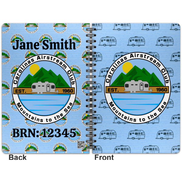 Custom Design - Spiral Journal 7 x 10 - Apvl