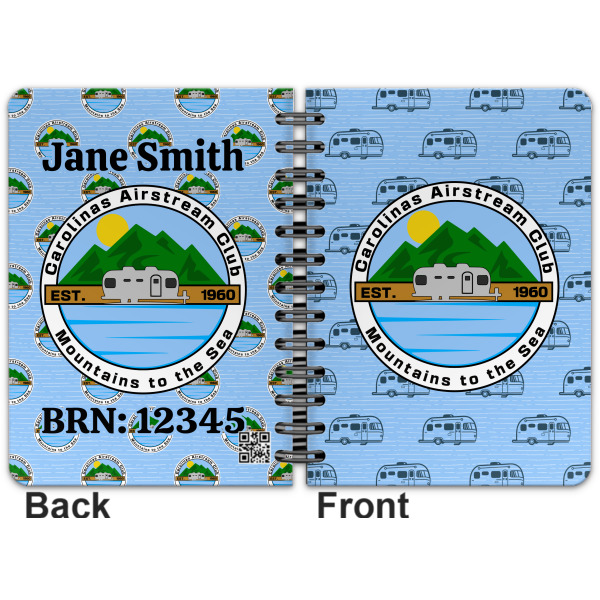 Custom Design - Spiral Journal 5 x 7 - Apvl