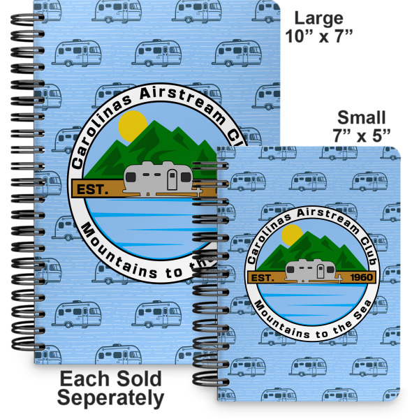 Custom Design - Spiral Journal - Comparison