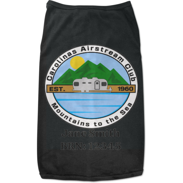 Custom Design Your Own Black Pet Shirt