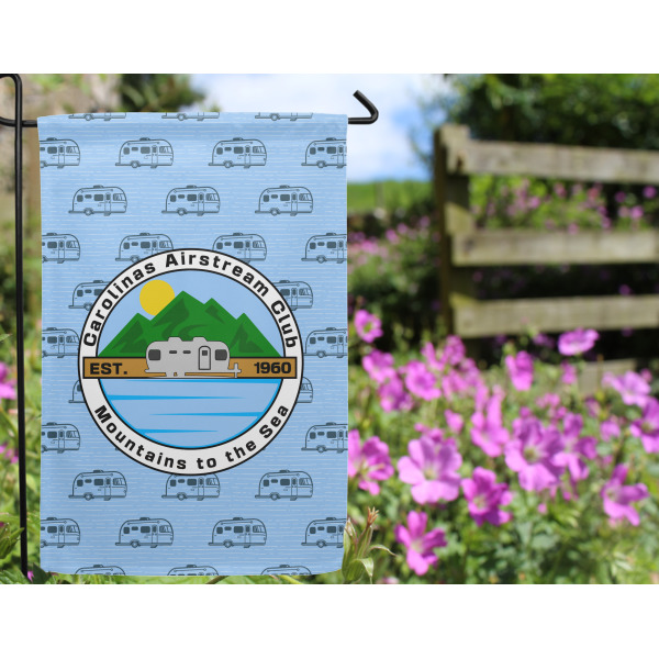 Custom Design - Garden Flag - Outside In Flowers