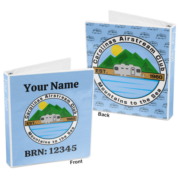 Custom Design - 3-Ring Binder - 1" - Front and Back