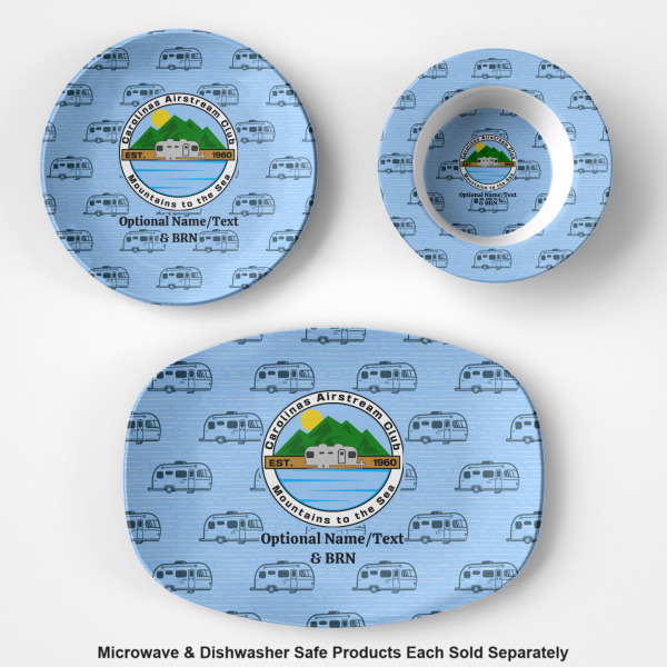 Custom Design - Microwave Safe Composite Polymer Plastic Dishware - Group