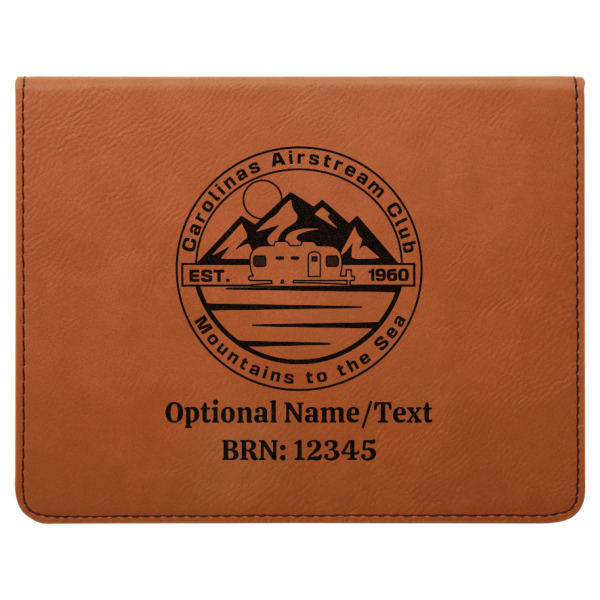 Custom Design - Leatherette 4-Piece Wine Tool Set Flat