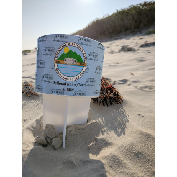 Custom Design - Beach Spiker - White - At Beach