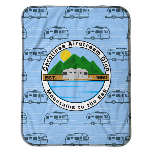 Custom Design - Baby Sherpa Blanket - Flat