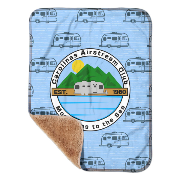 Custom Design Your Own Sherpa Baby Blanket - 30" x 40"