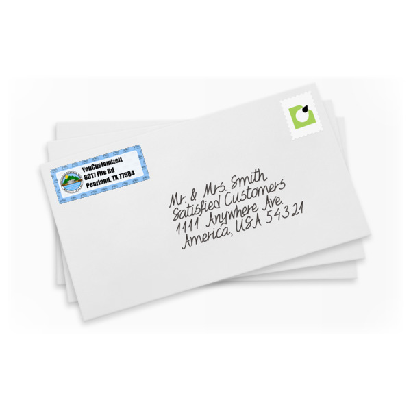 Custom Design - Mailing Label on Envelopes