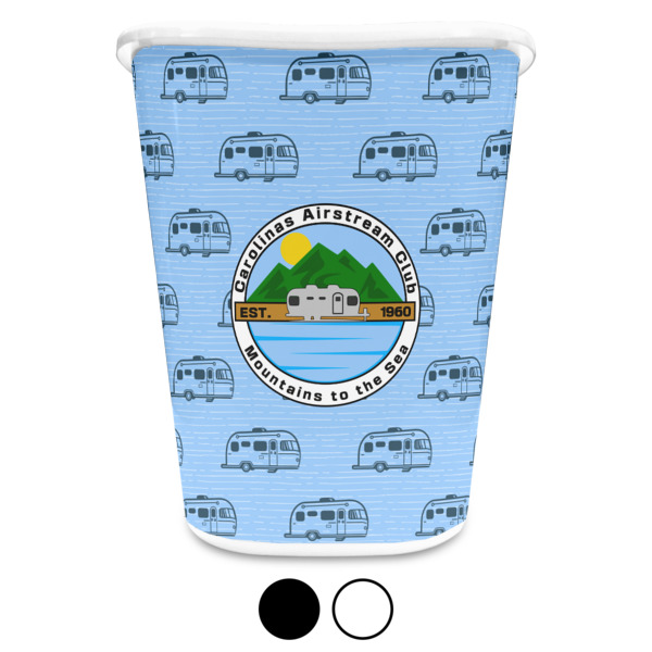 Custom Design - Waste Basket - Both Colors - Front