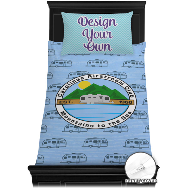 Custom Design - Bedding Set - Twin XL - Duvet - On Bed