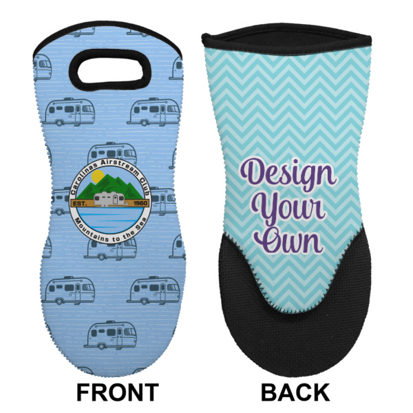 Custom Design - Neoprene Oven Mitt (Front & Back)