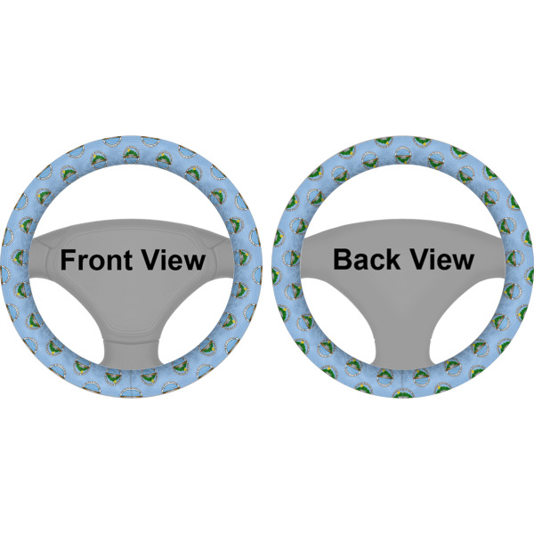 Custom Design - Steering Wheel Cover- Front and Back