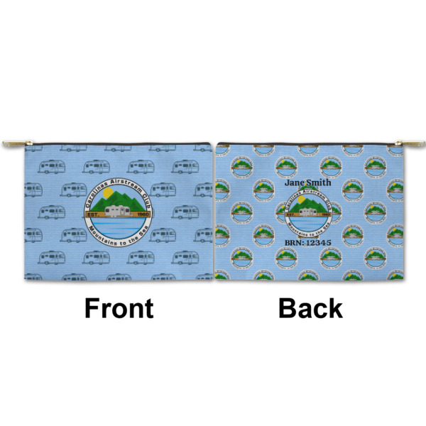 Custom Design - Small Zipper Pouch Approval (Front and Back)