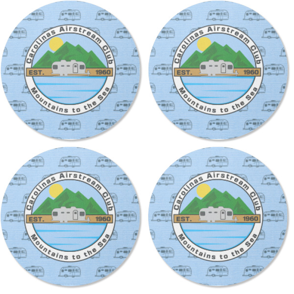 Custom Design - Coaster Round Rubber Back - Apvl