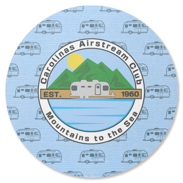 Custom Design - Round Coaster Rubber Back - Single