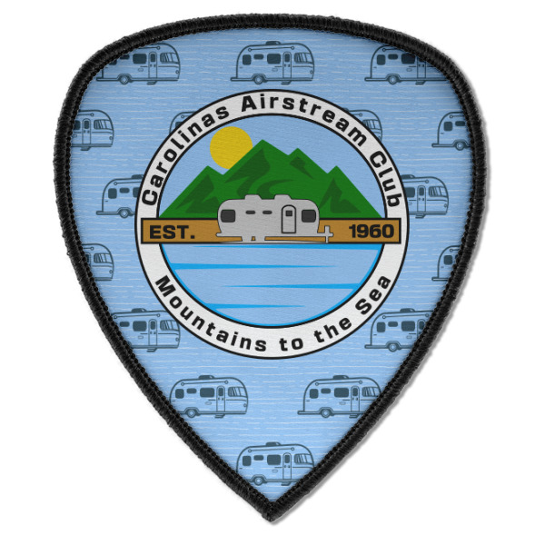 Custom Design - Iron On Patch - Shield - Style A - Front