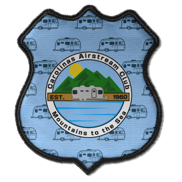 Custom Design - Iron On Patch - Shield - Style C - Front