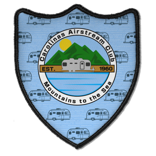 Custom Design - Iron On Patch - Shield - Style B - Front