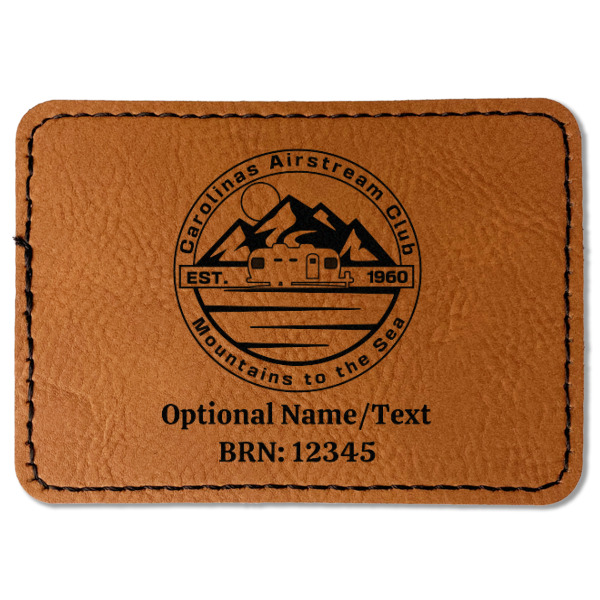 Custom Design - Leatherette Patches - Rectangle