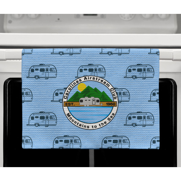 Custom Design - Waffle Weave Towel - Full Color Print - Lifestyle2 Image