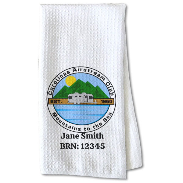 Custom Design - Waffle Towel - Partial Print Print Style Image