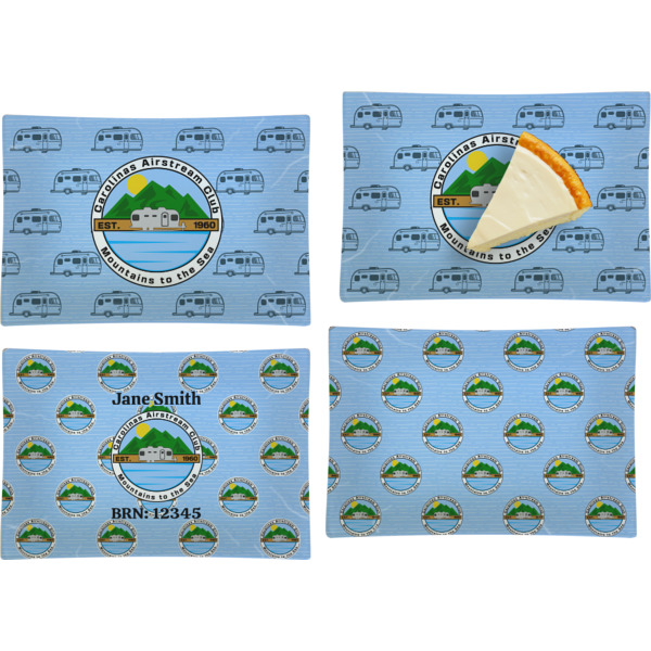 Custom Design - Set of Rectangular Appetizer / Dessert Plates