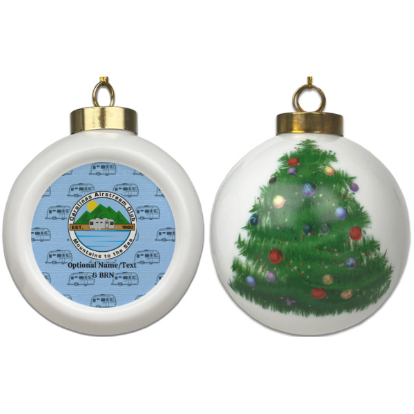 Custom Design - Ceramic Christmas Ornament - X-Mas Tree (APPROVAL)
