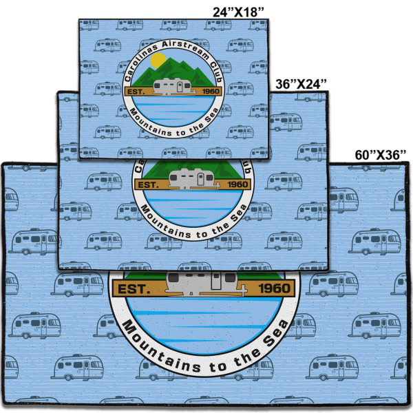 Custom Design - Door Mats - Size Comparison