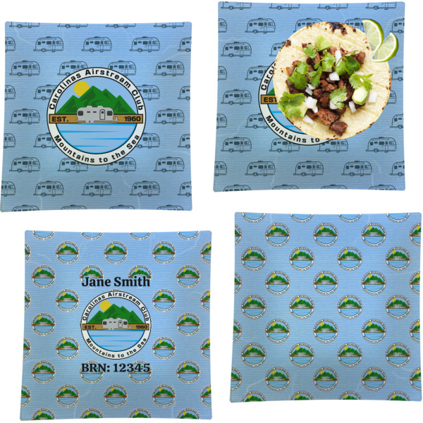 Custom Design - Set of Square Dinner Plates