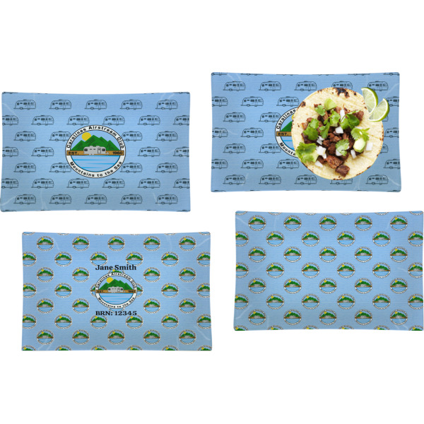 Custom Design - Set of Rectangular Dinner Plates
